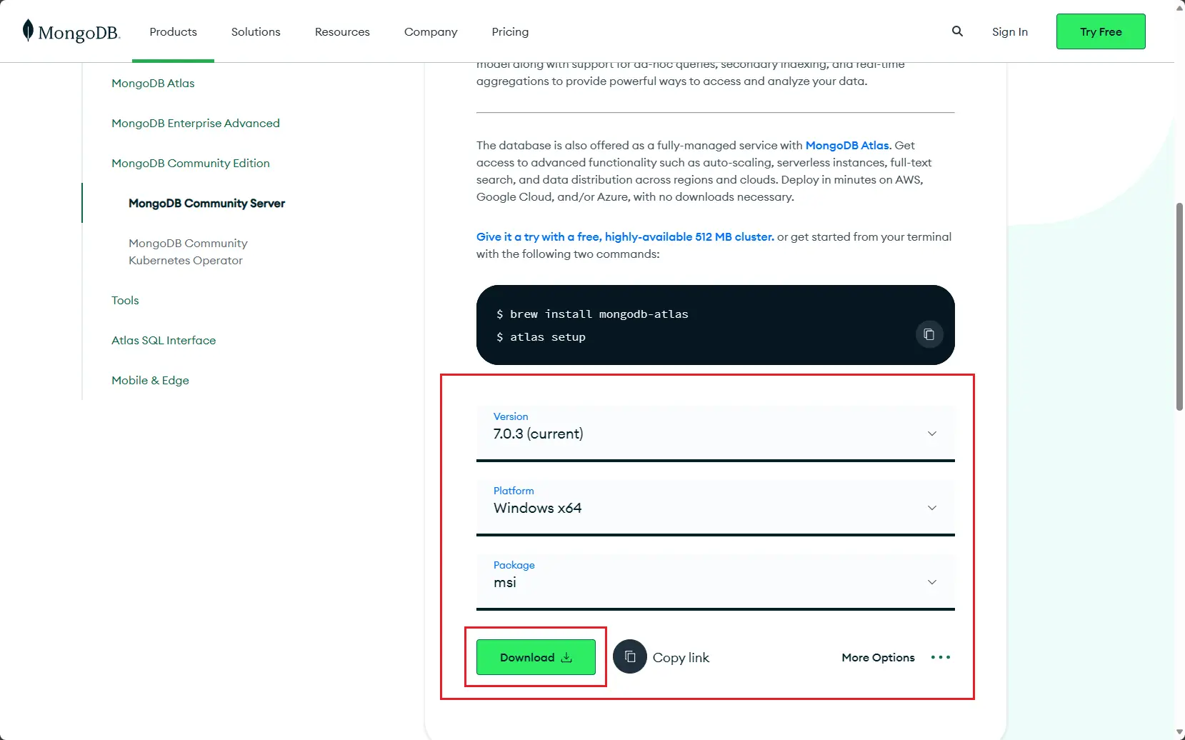 Download MongoDB.webp