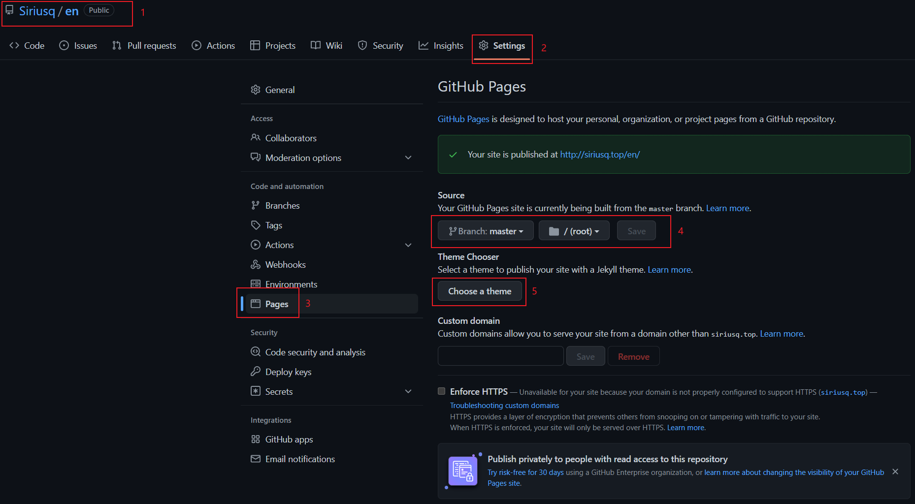 Create En Pages
